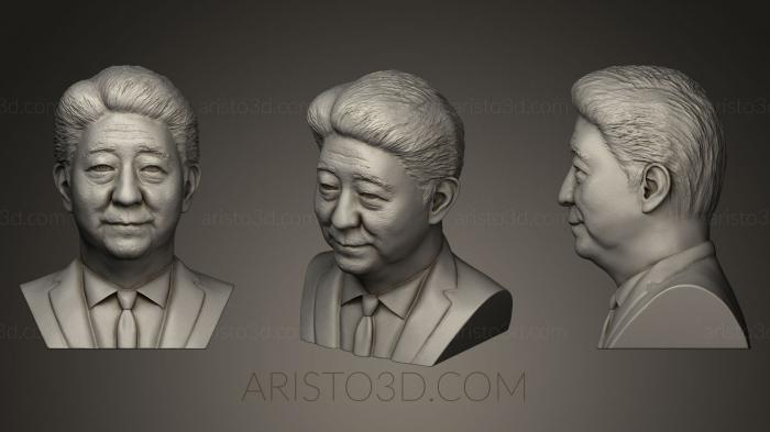 Busts and bas-reliefs of famous people (BUSTC_0559) 3D model for CNC machine